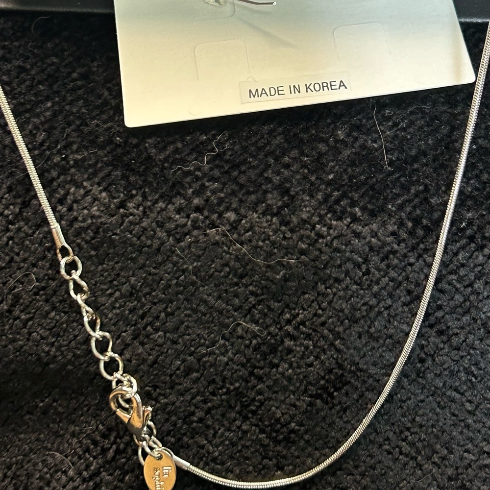 NIB Lia Sophia necklace & earring set - Picture 4 of 5